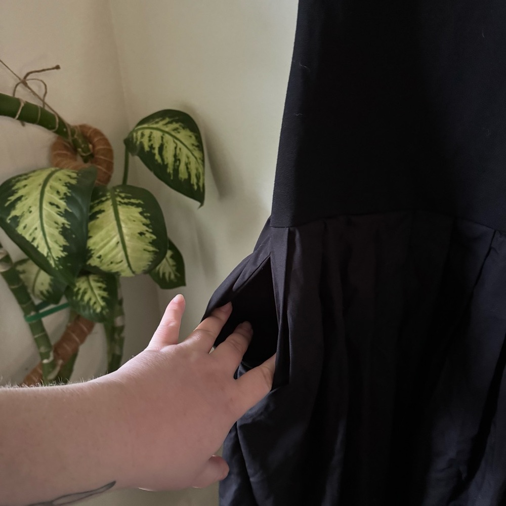 Marcella | Mila European Ponte & Cotton Maxi Dress - Picture 5 of 8